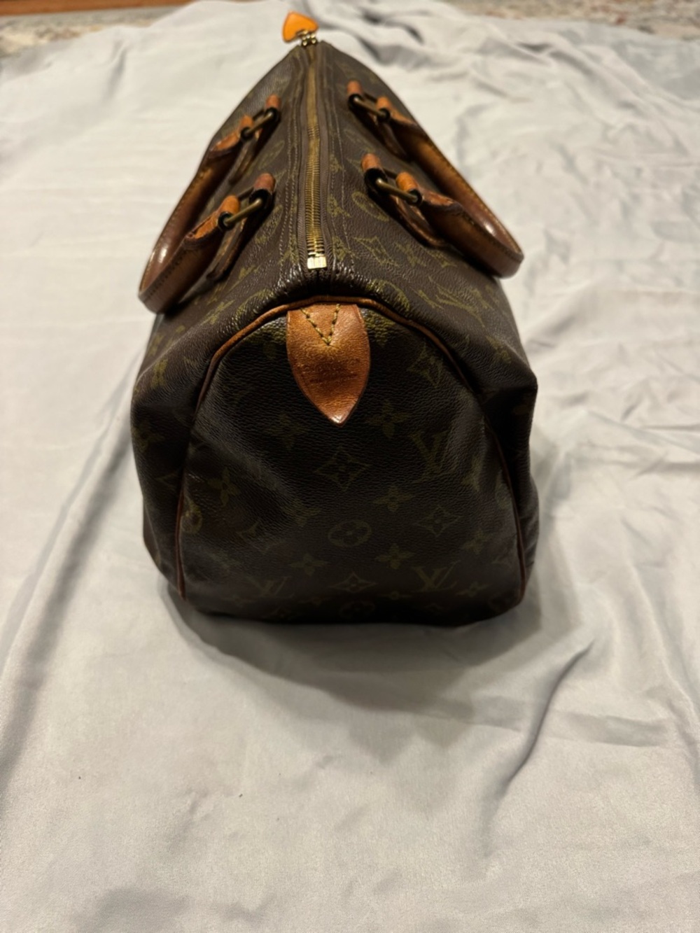 Louis Vuitton Brown Monogram Canvas Speedy - Vintage (date code 093) - Picture 5 of 13